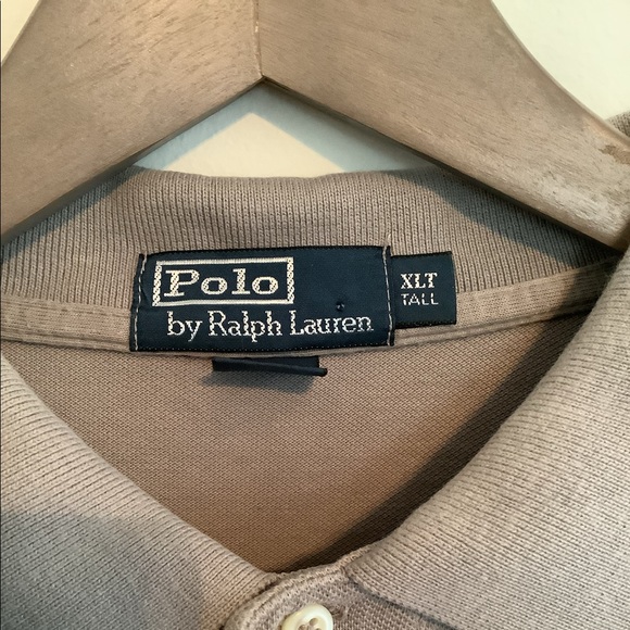 Ralph Lauren Grey Yellow Big Pony 3 Polo Men’s XLT - Picture 5 of 9